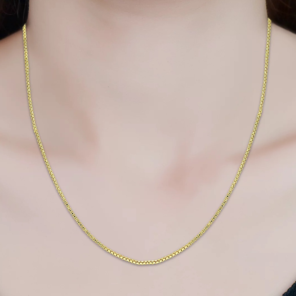 Giani Bernini 18k Gold Over Sterling Silver 20 Box Chain 45$